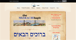 Desktop Screenshot of mizrachibayit.ca